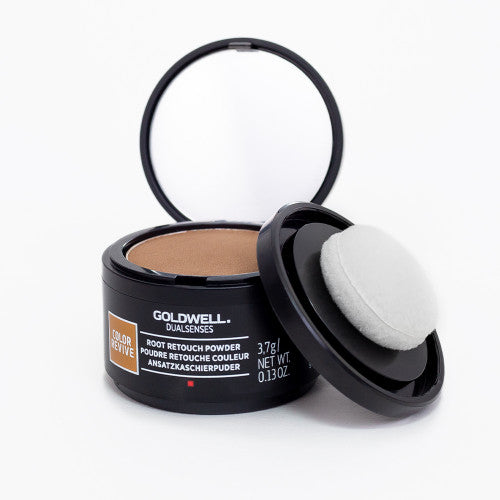 Goldwell Dualsenses Color Revive Poudre dissimulatrice de racines - Blond moyen à foncé 3,7 g