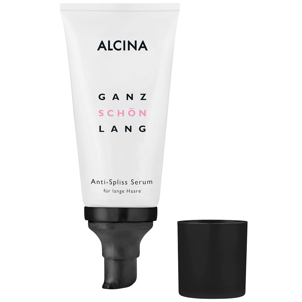 Alcina Gift Set Ganz Schön Lang - Shampoo 250 ml + Conditioner 150 ml + Anti-Split Ends Serum 50 ml