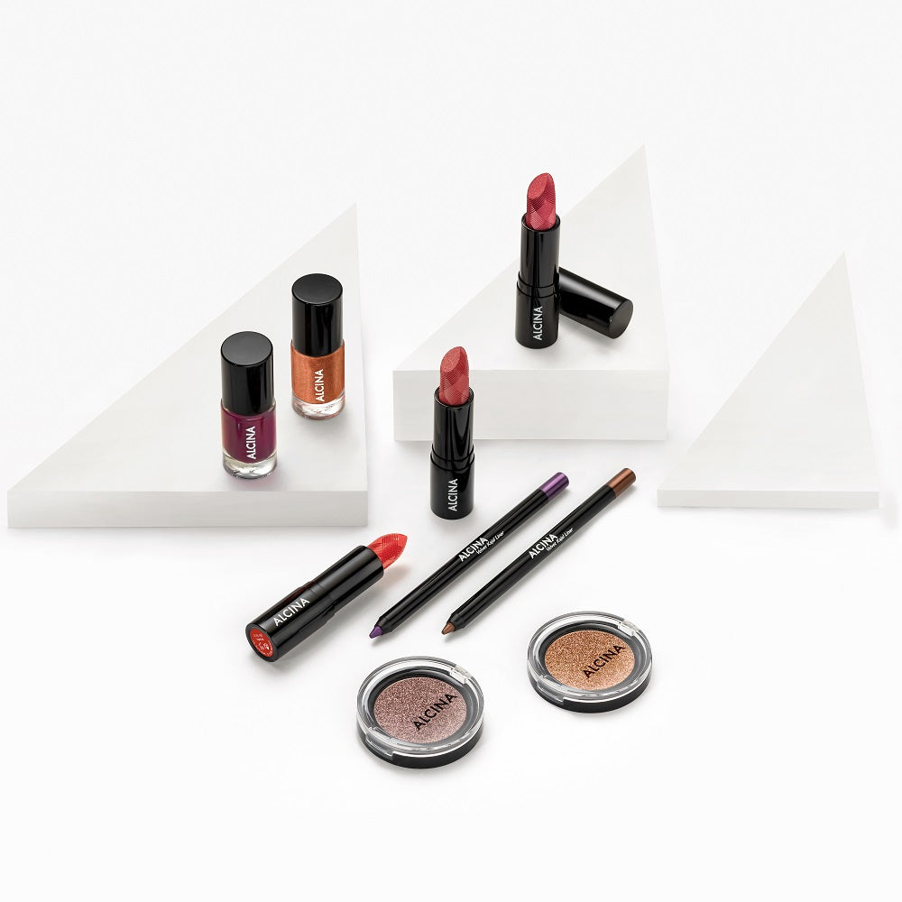 Alcina Lipstick - metallic rose