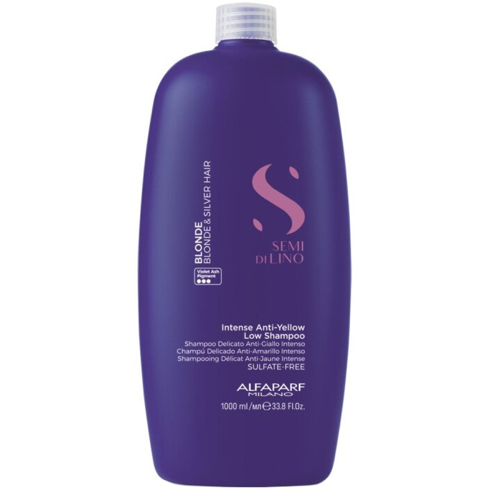 Alfaparf Milano Semi di Lino Blond Shampooing Anti Jaune 1000 ml