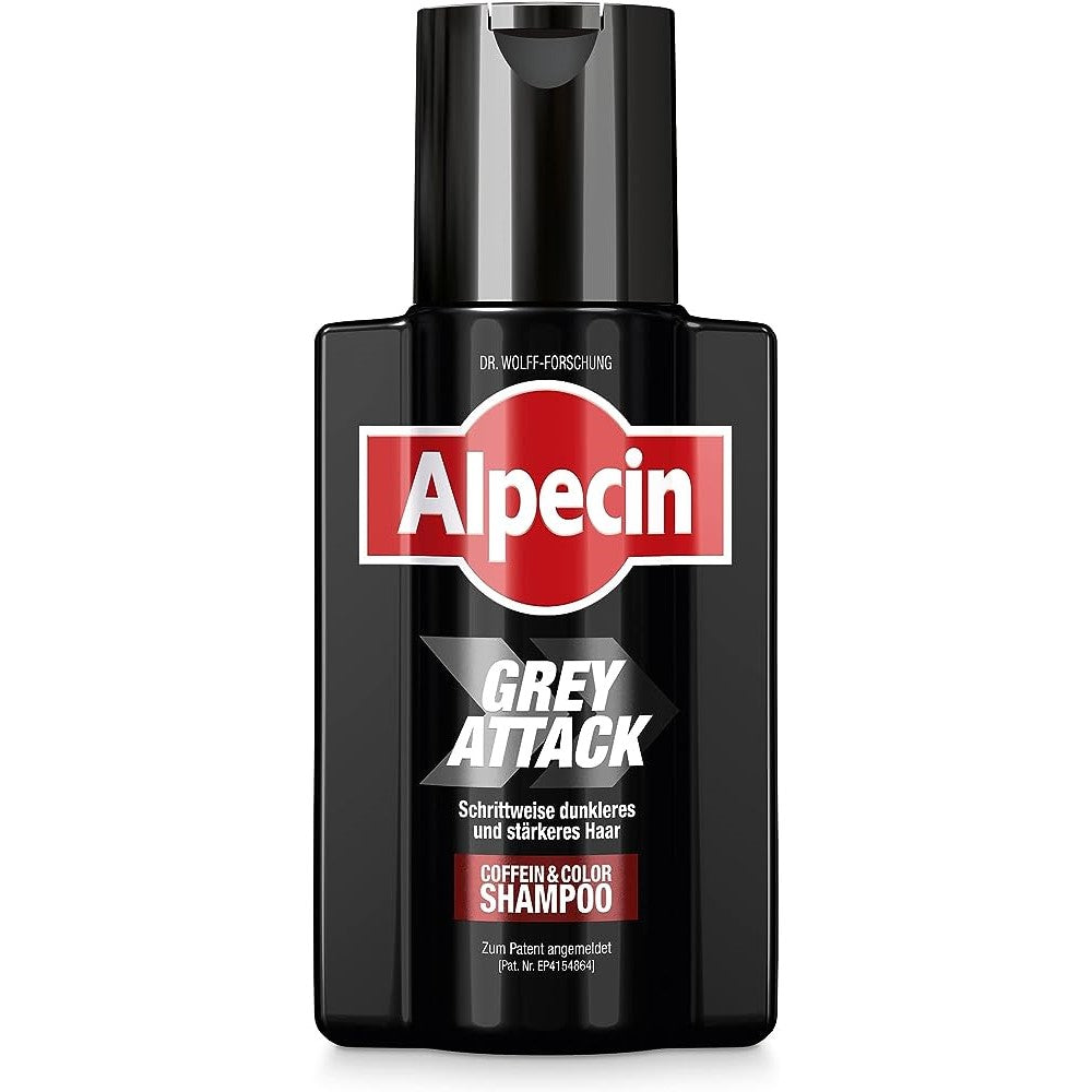 Alpecin Grey Attack Coffein & Color Shampoo 200 ml