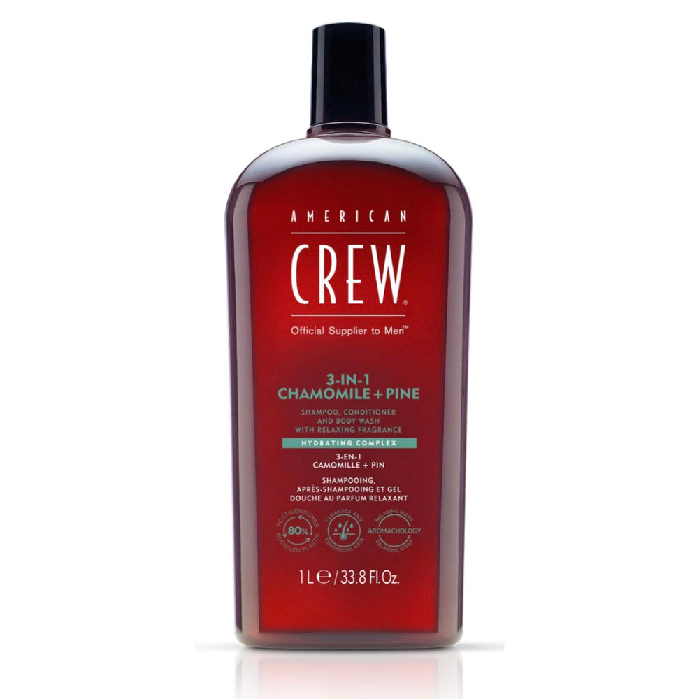 American Crew Chamomile & Pine Relaxing 3-in-1 Shampoo 1000ml