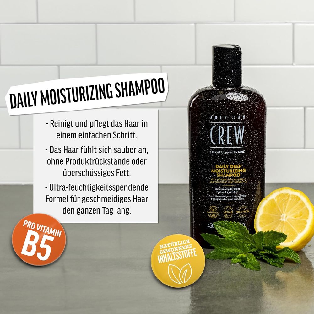 American Crew Daily Deep Moisturizing Shampoo 250ml