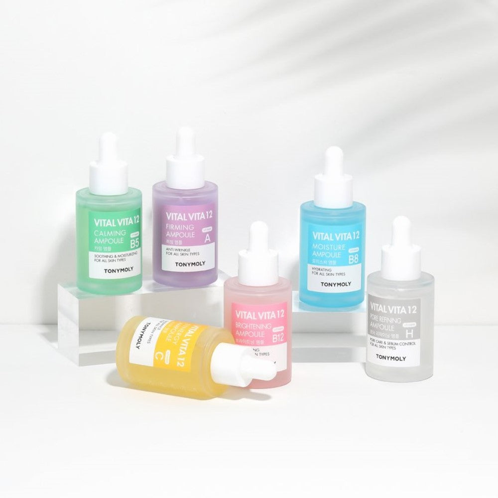 TonyMoly Vital Vita 12 Calming Ampoule 30 ml - Beruhigende Pflege