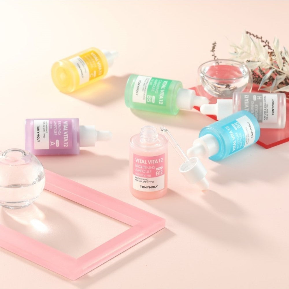 TonyMoly Vital Vita 12 Ampoule Calmante 30 ml - Soin apaisant