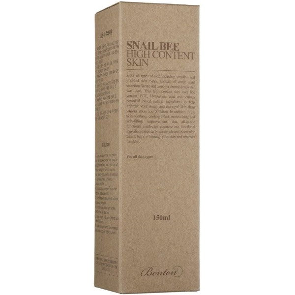 Benton Snail Bee High Content Skin 150 ml