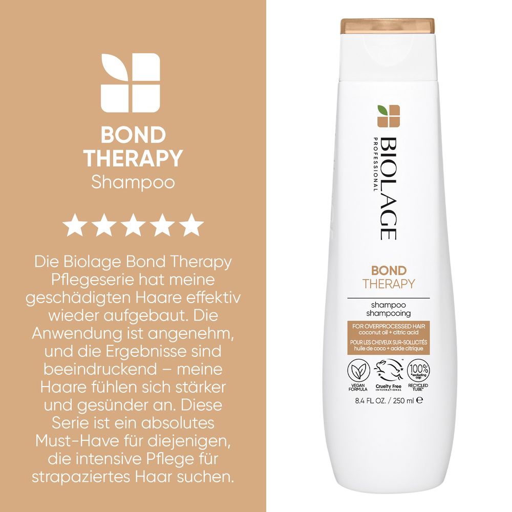 Biolage Bond Therapy XMAS Coffret - Shampoo 250 ml + Conditioner 200 ml + Leave-In Cream 150 ml