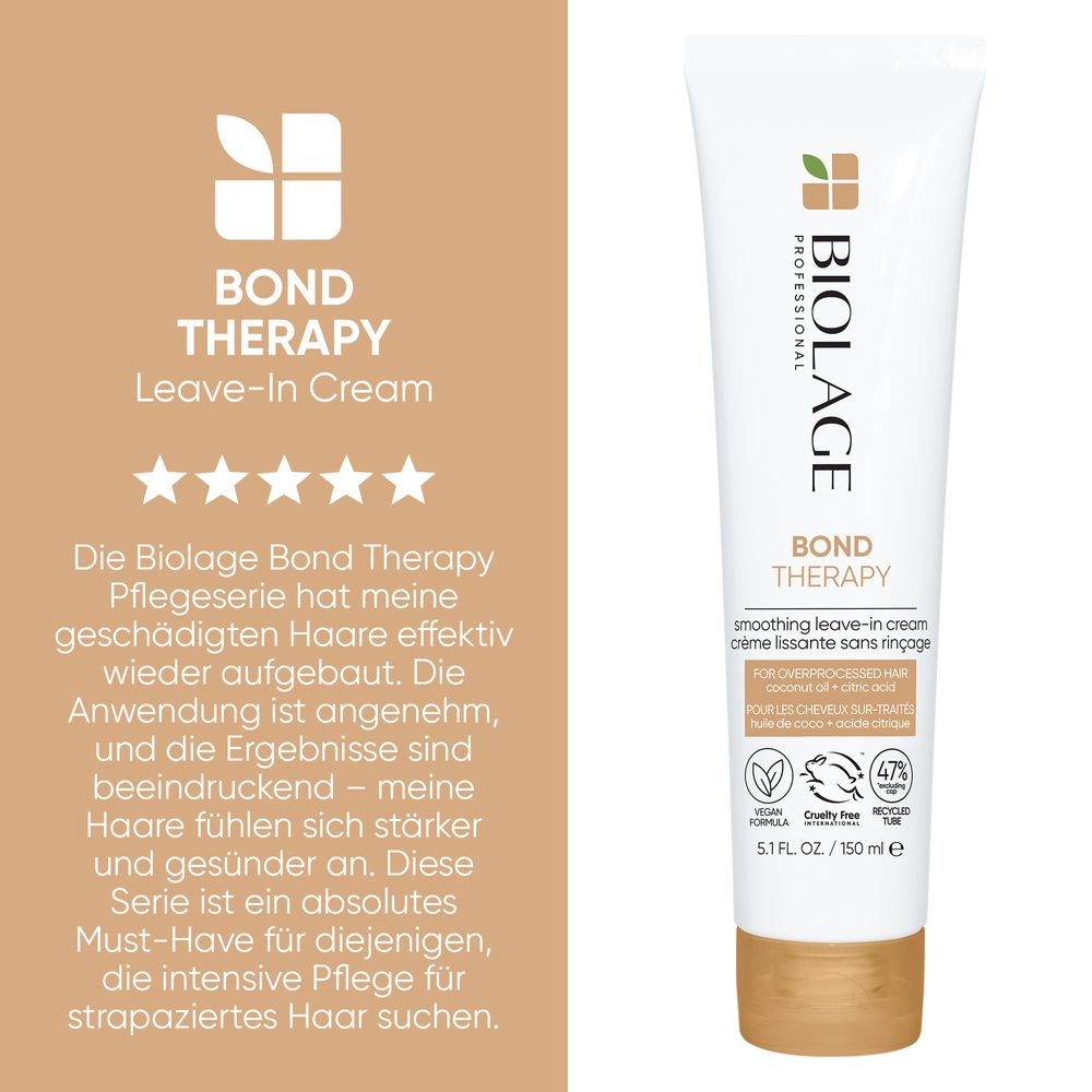 Biolage Bond Therapy XMAS Coffret - Shampoo 250 ml + Conditioner 200 ml + Leave-In Cream 150 ml