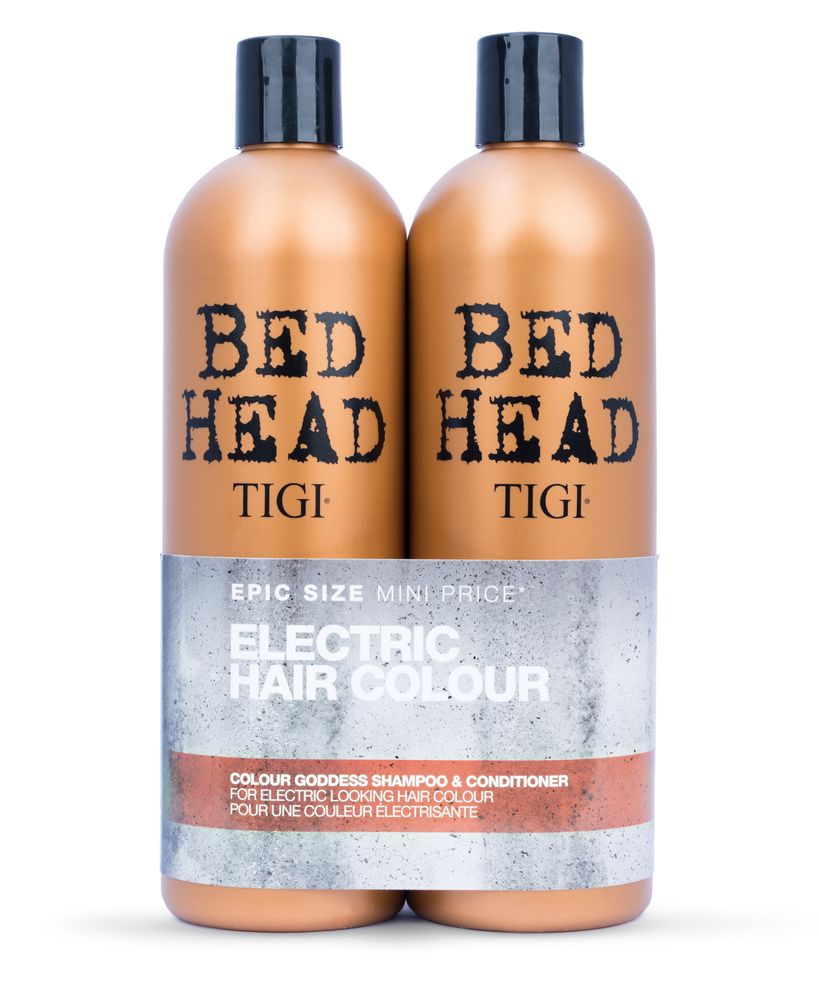 Tigi Bed Head Colour Goddess Oil Infused Tween Duo Shampoo 750ml + Conditioner 750ml
