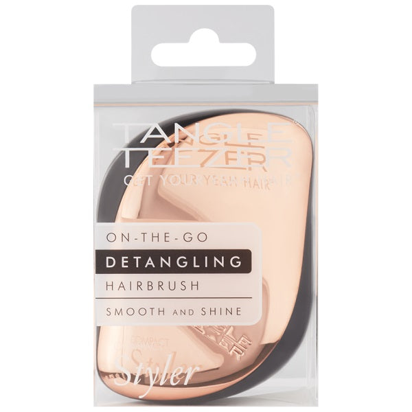 Tangle Teezer Compact Styler Rose Gold (black) - Hairbrush