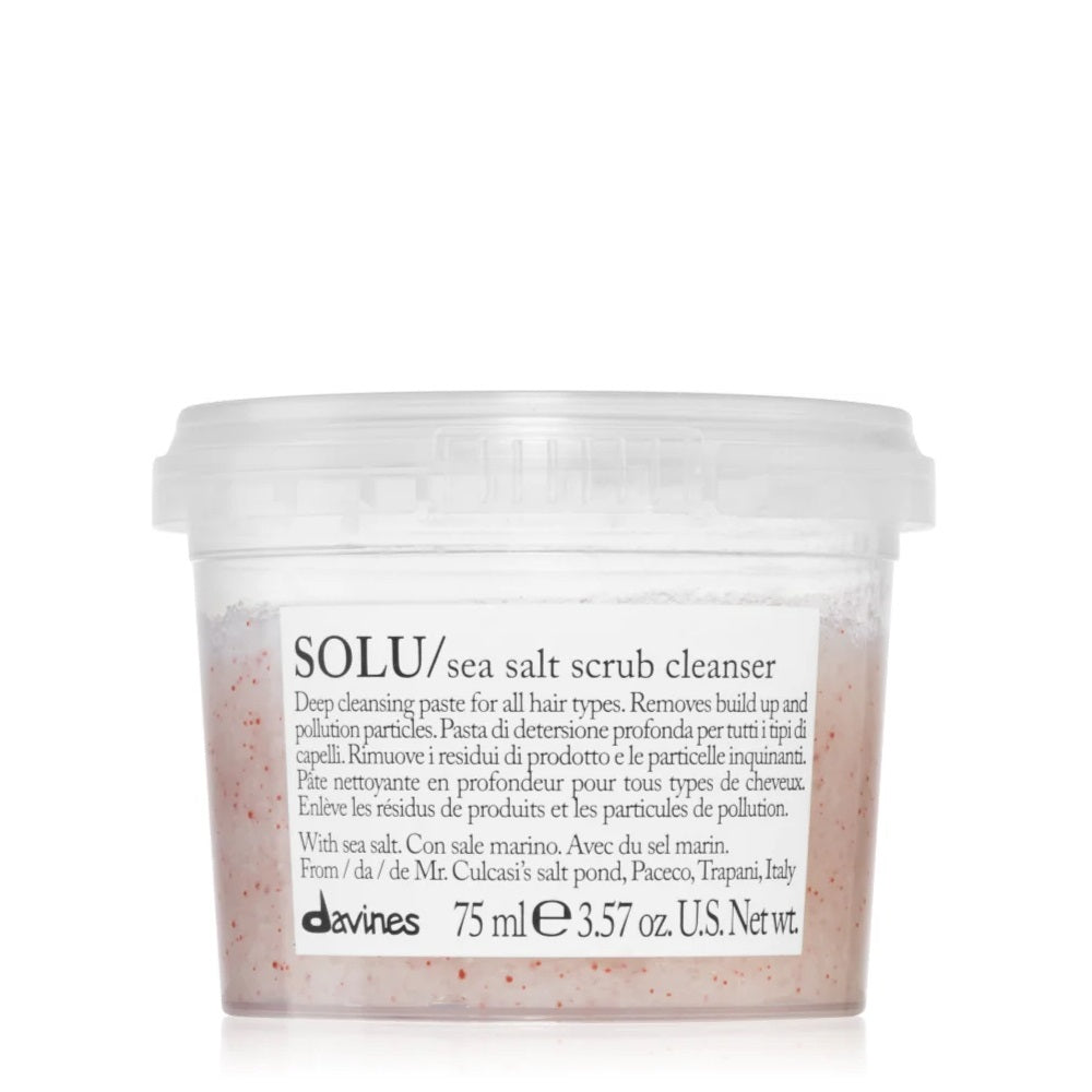 Davines Essential Haircare Solu Sea Salt Scrub Cleanser 75 ml