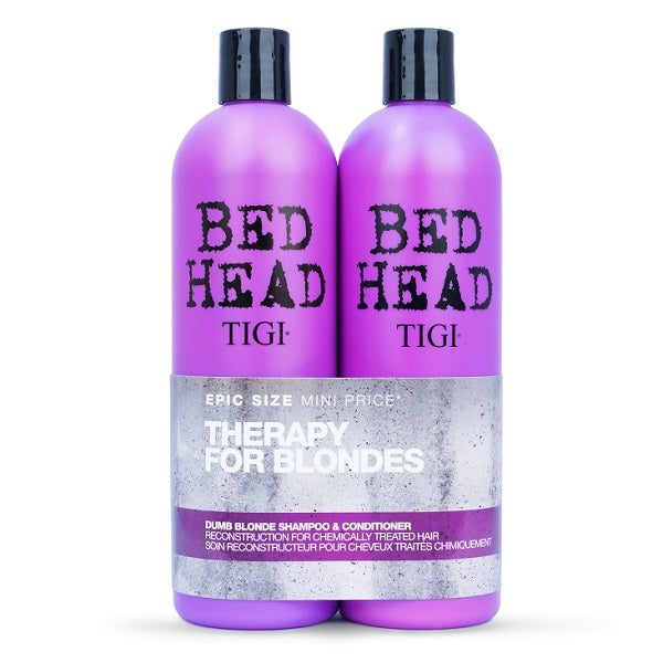 Tigi Bed Head Colour Dumb Blonde Tween Duo Shampoo 750ml + Conditioner 750ml