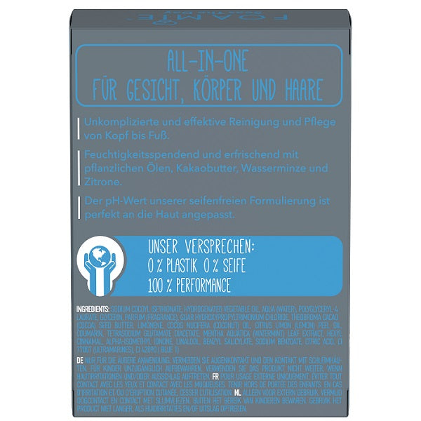 Foamie Soin de Douche Solide 3 en 1 Pour Homme - Seas The Day