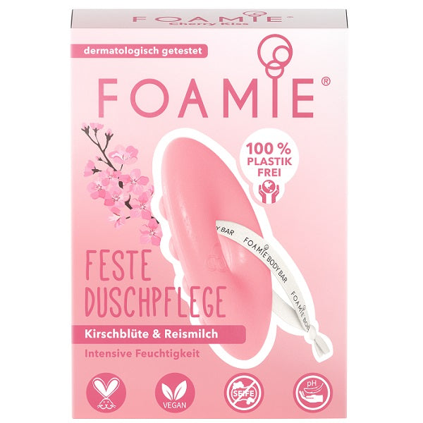 Foamie Solid Shower Care - Cherry Kiss