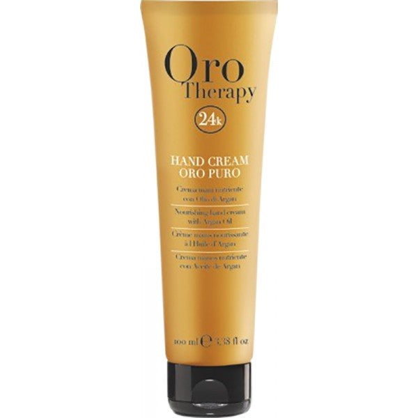 Crème pour les mains Fanola Oro Pure Therapy 100 ml