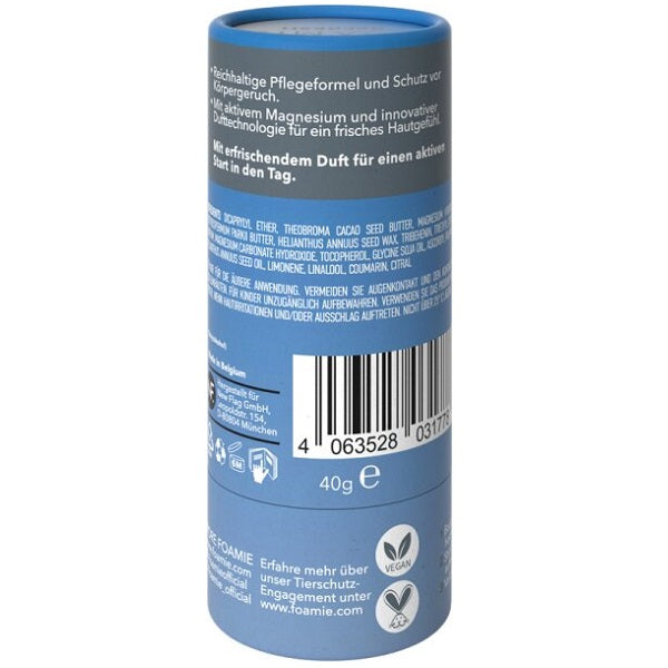 Foamie Deodorant - MEN Refresh - blue