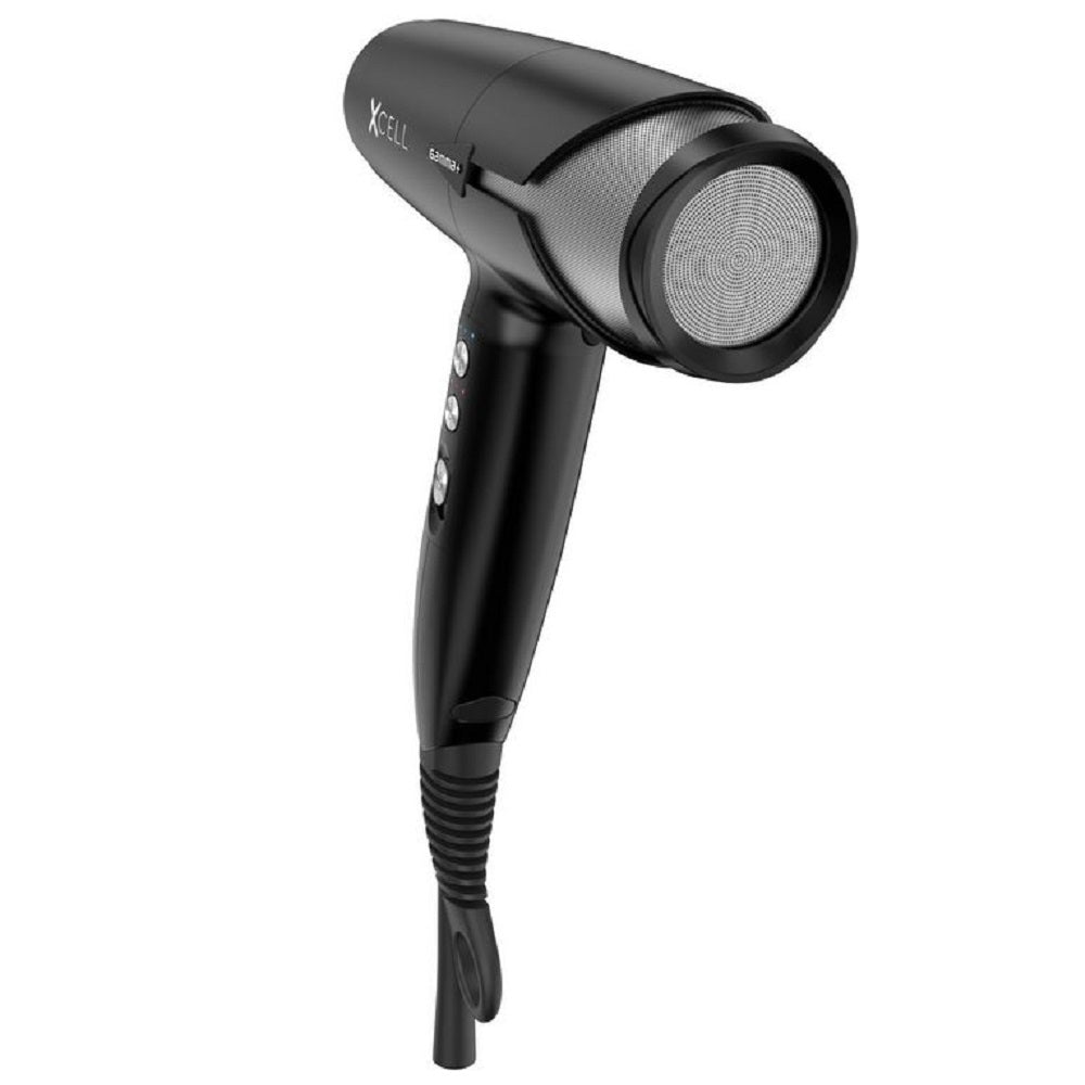 Gamma+ Hairdryer Xcell Nylon Charcoal