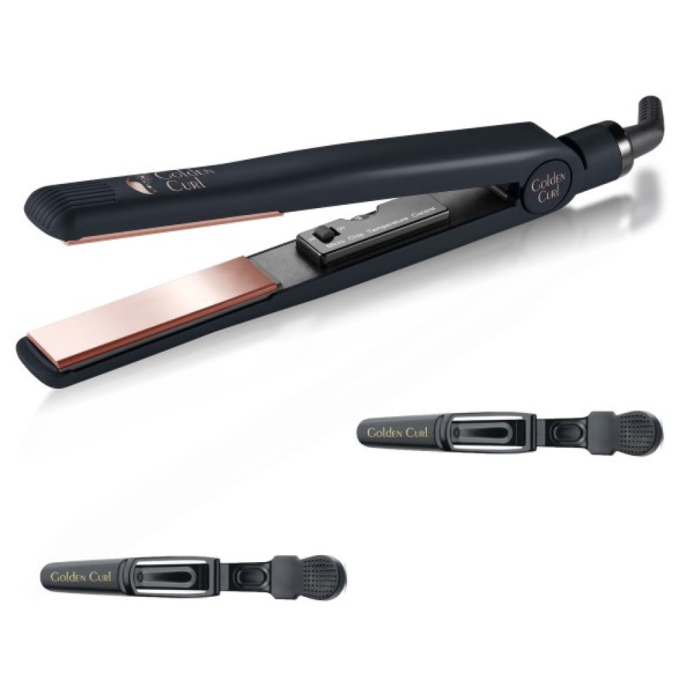 Golden Curl The Rose Golden Straightener