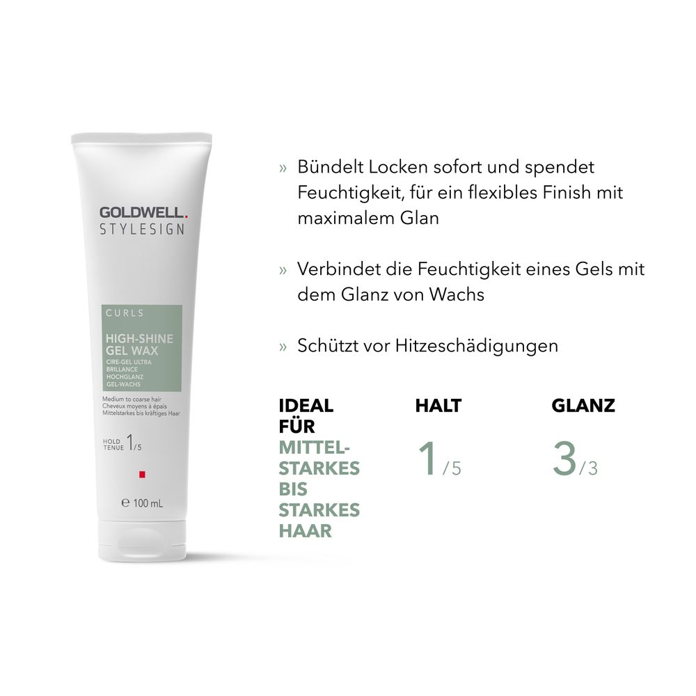 Goldwell StyleSign High Shine Gel Wax 100 ml