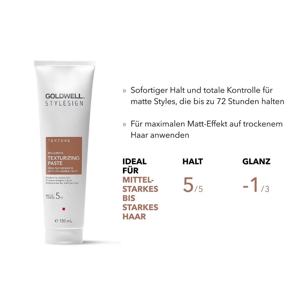 Goldwell StyleSign Roughman Texturizing Paste 150 ml - XL