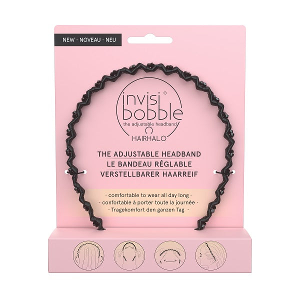 Invisibobble HAIRHALO Black Sparkle