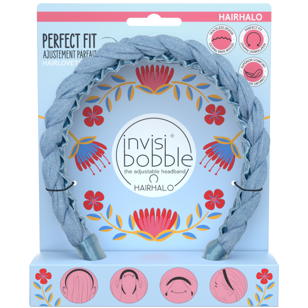 Invisibobble HAIRHALO Flores & Bloom Margarita Bonita