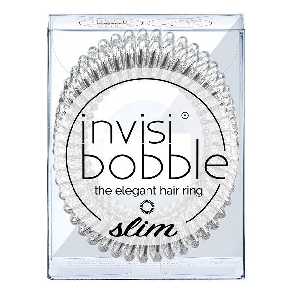 Invisibobble SLIM Chrome Sweet Chrome - Haargummi 3 Stück