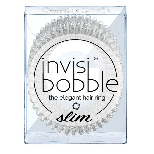 Invisibobble SLIM Crystal Clear - Haargummi 3 Stück