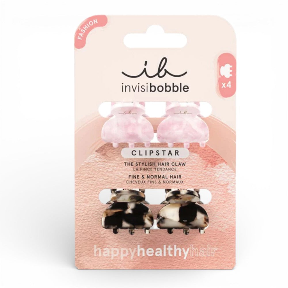 Invisibobble CLIPSTAR Petit Four New – 4 Stück