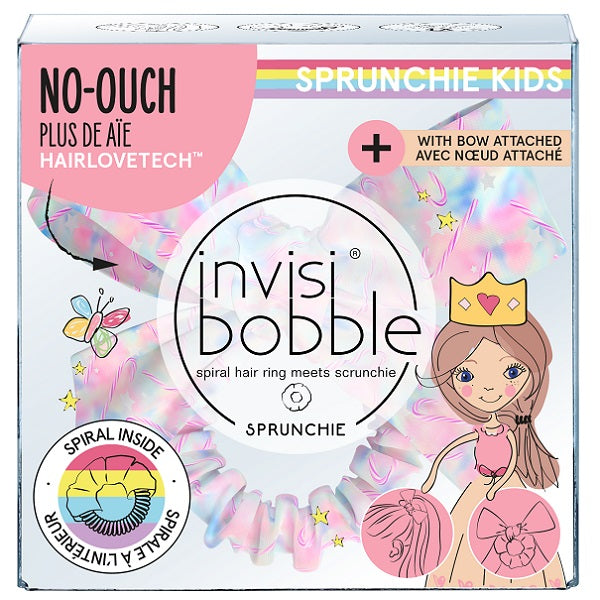 Invisibobble KIDS Slim Sprunchie avec Noeud Bonbons pour ma Douce