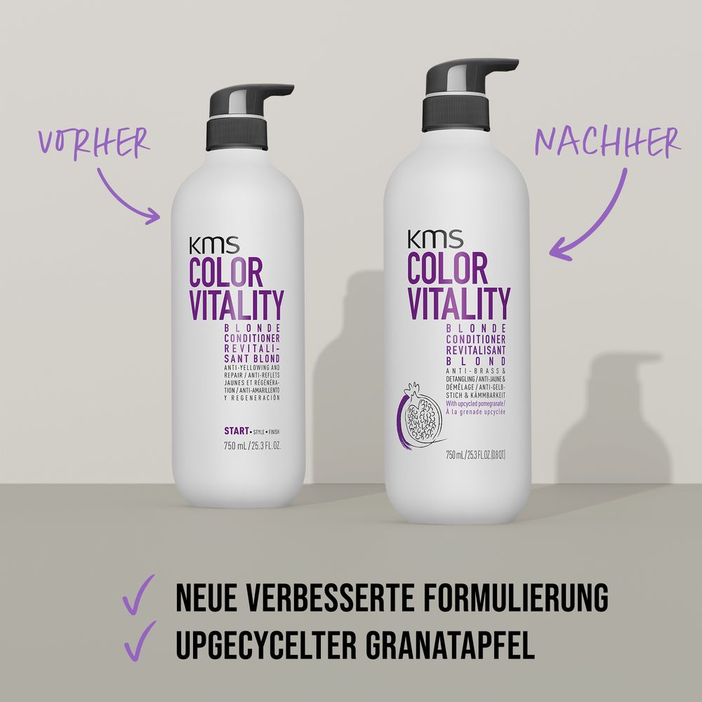 KMS Colorvitality Blonde Conditioner 750ml - NOUVEAU