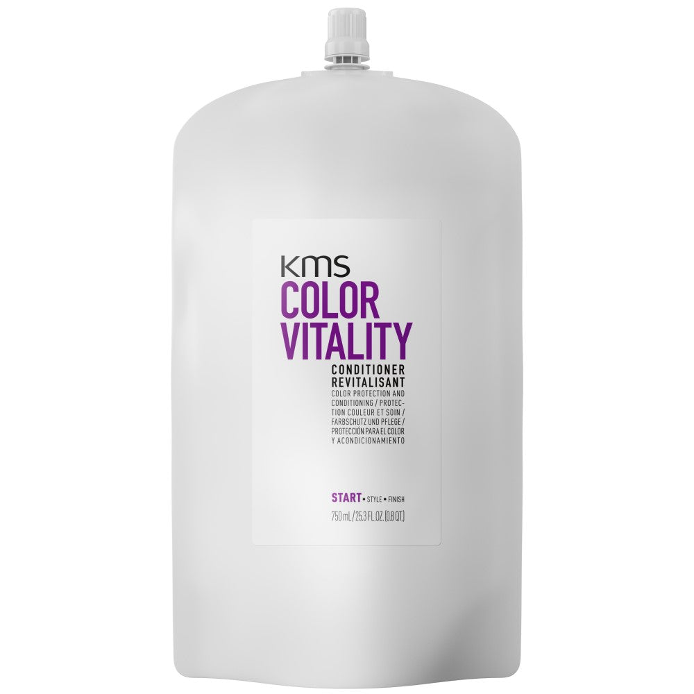 KMS Colorvitality Conditioner Pochette 750 ml + flacon de recharge