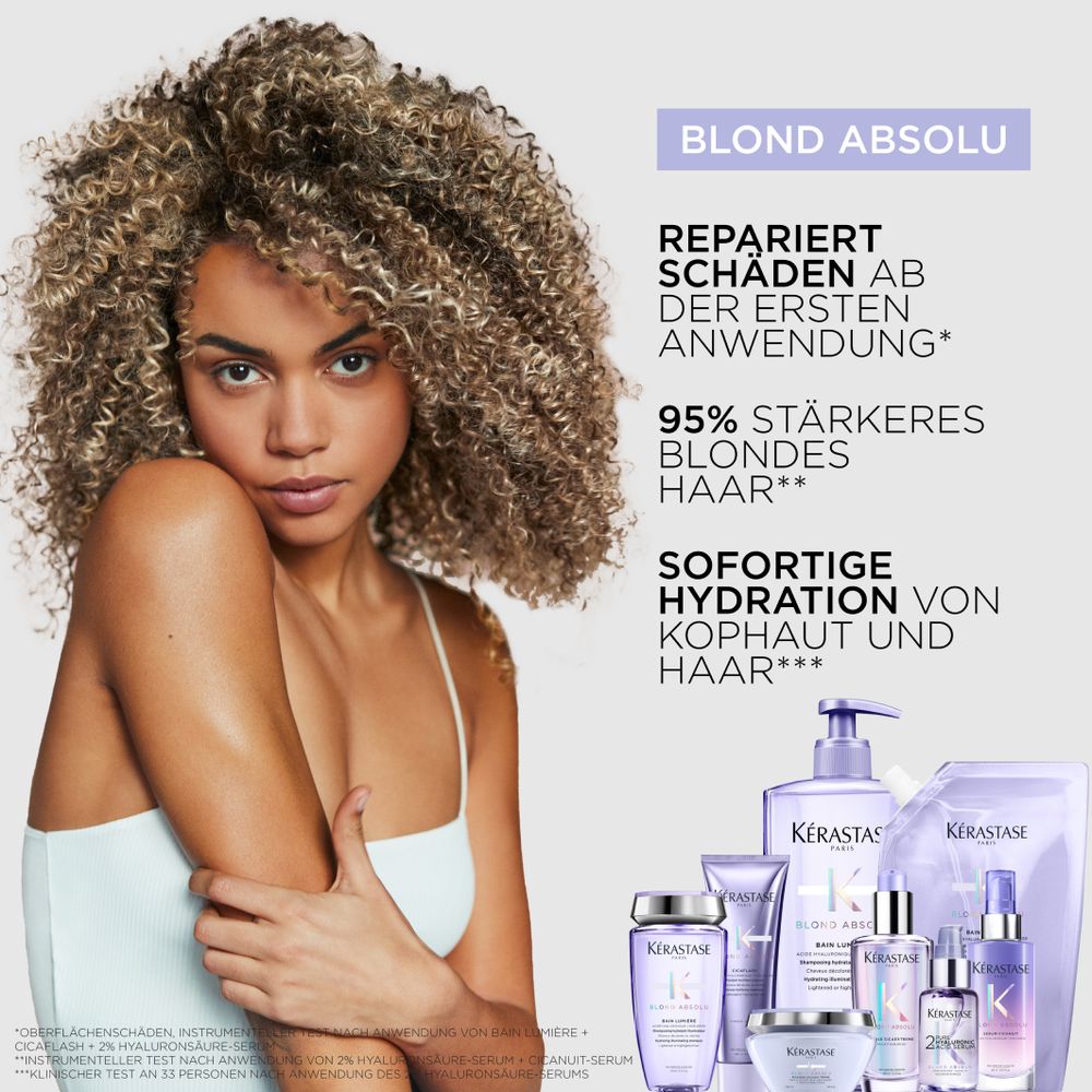 Kérastase Blond Absolu Bain Lumière Refill Bundle - Shampoo 500 ml & Refill Pack 500 ml