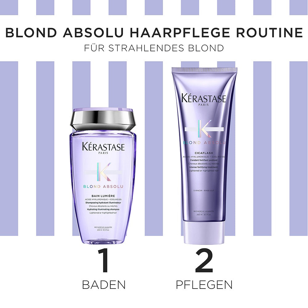 Kérastase Blond Absolu Fondant Spring Set - Bain Lumière 250 ml + Cicaflash 250 ml