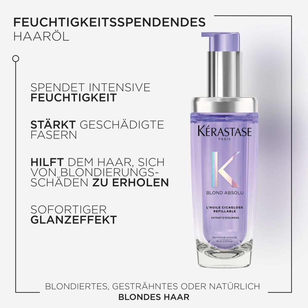 Kérastase Blond Absolu l'Huile Cicagloss Full Pack 75 ml - Refillable