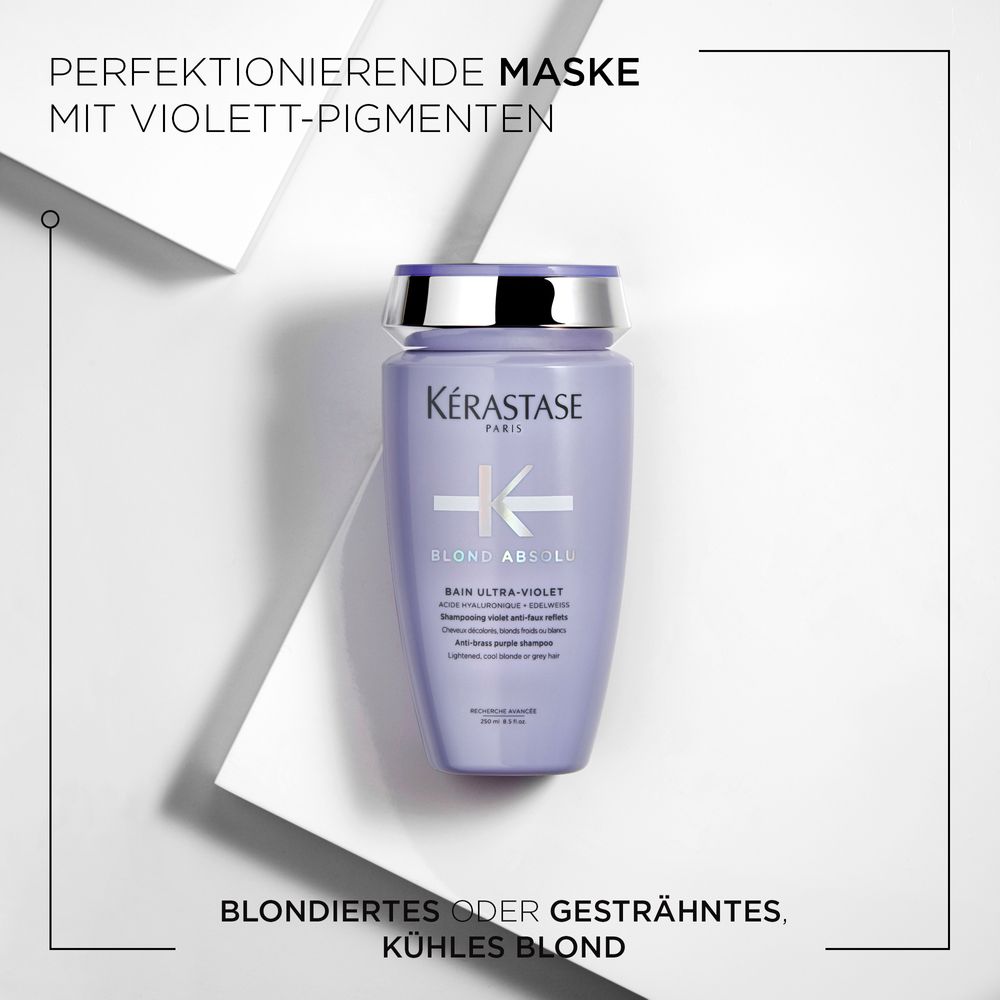 Kérastase Blond Absolu Set - Bain Ultra-Violet 250 ml + Cicaflash 250 ml