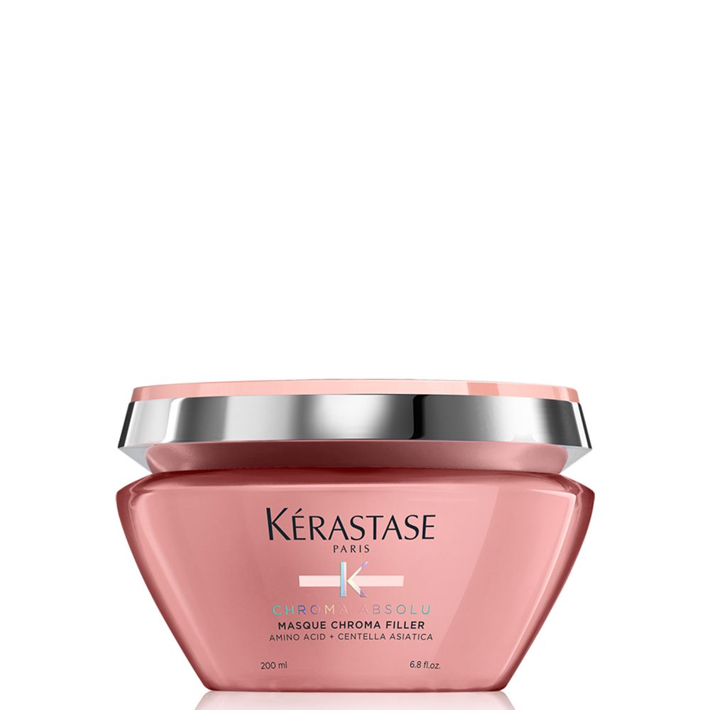 Kèrastase Chroma Absolu Masque Holiday Coffret - Bain Chroma Respect Riche 250 ml - Masque Chroma Filler 200 ml - Serum Chroma Thermique 150 ml
