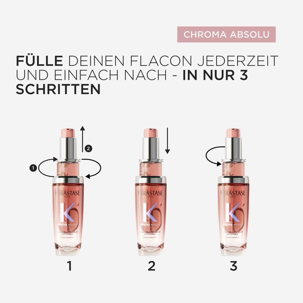 Kèrastase Chroma Absolu l'Huile Èclat Full Pack 75 ml - Refillable