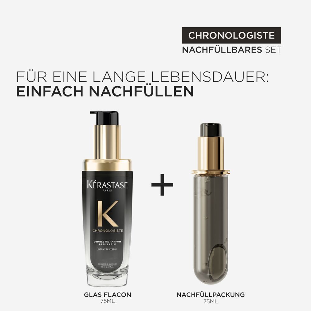 Kèrastase Chronologiste Huile de Parfum Pack Complet 75 ml - Rechargeable