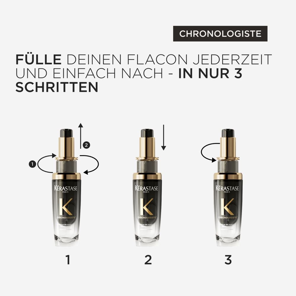 Kèrastase Chronologiste Huile de Parfum Pack Complet 75 ml - Rechargeable