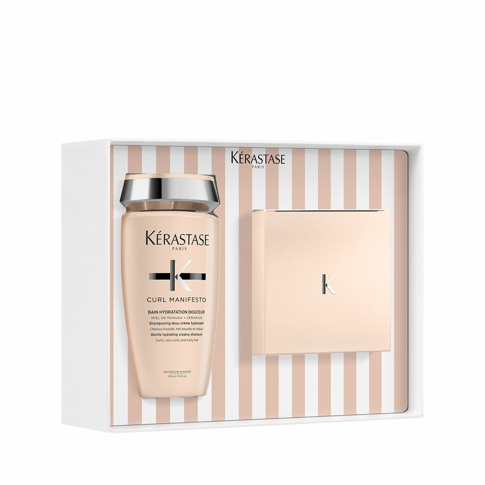 Kèrastase Curl Manifesto Masque Spring Set - Bain Hydratation Douceur 250 ml + Masque Beurre Haute Nutrition 200 ml