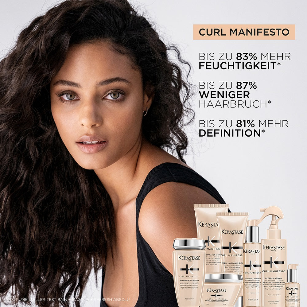 Kèrastase Curl Manifesto Masque Spring Set - Bain Hydratation Douceur 250 ml + Masque Beurre Haute Nutrition 200 ml