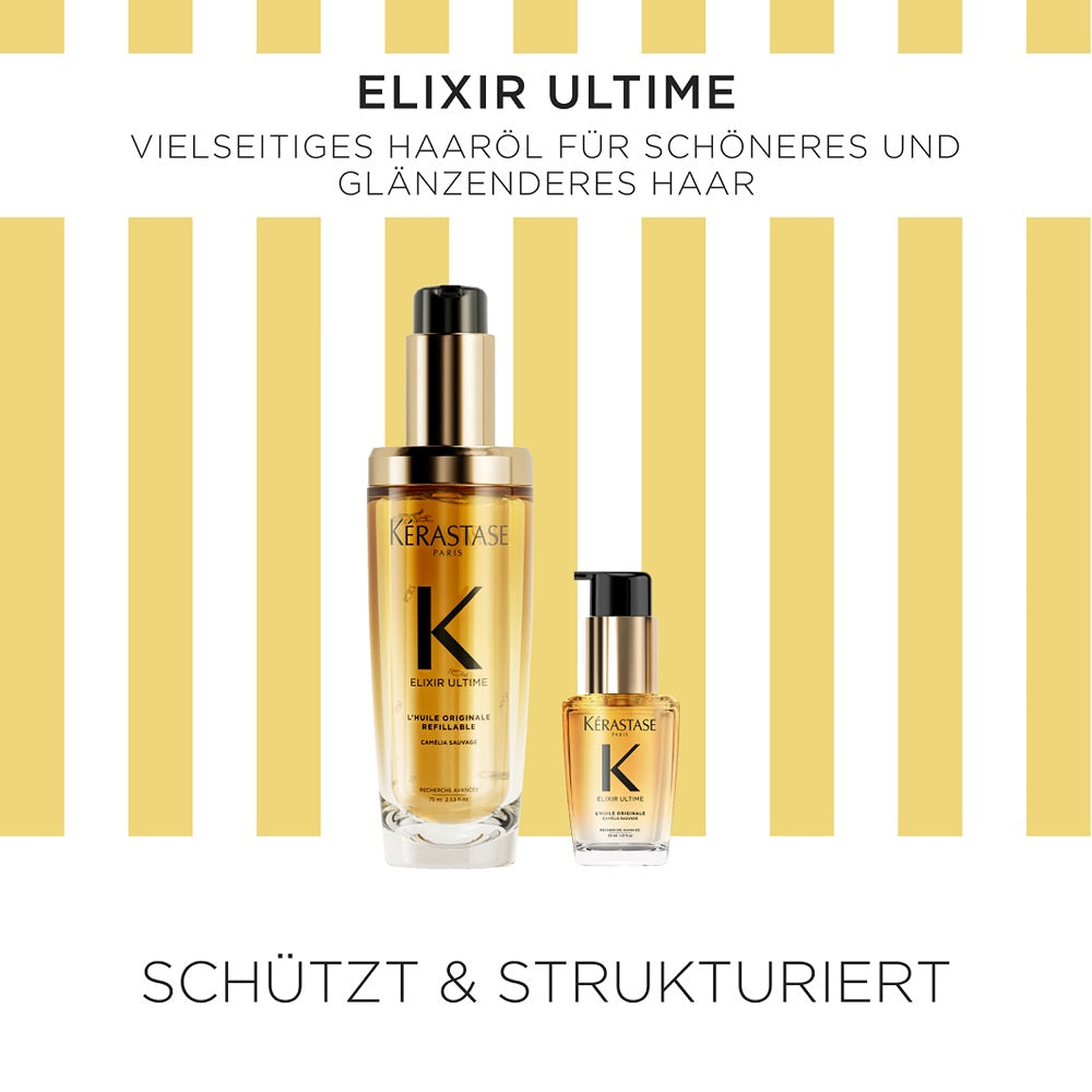 Kérastase Elixir Duo Spring Set - Elixir Ultime Huile Full Pack 75ml + Elixir Ultime 30 ML