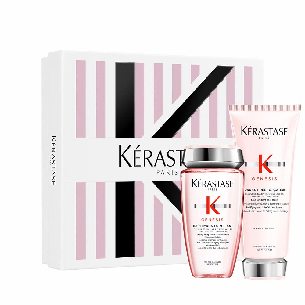 Kèrastase Genesis Fondant Spring Set - Bain Hydra-Fortifiant 250 ml - Fondant Renforcateur 200 ml
