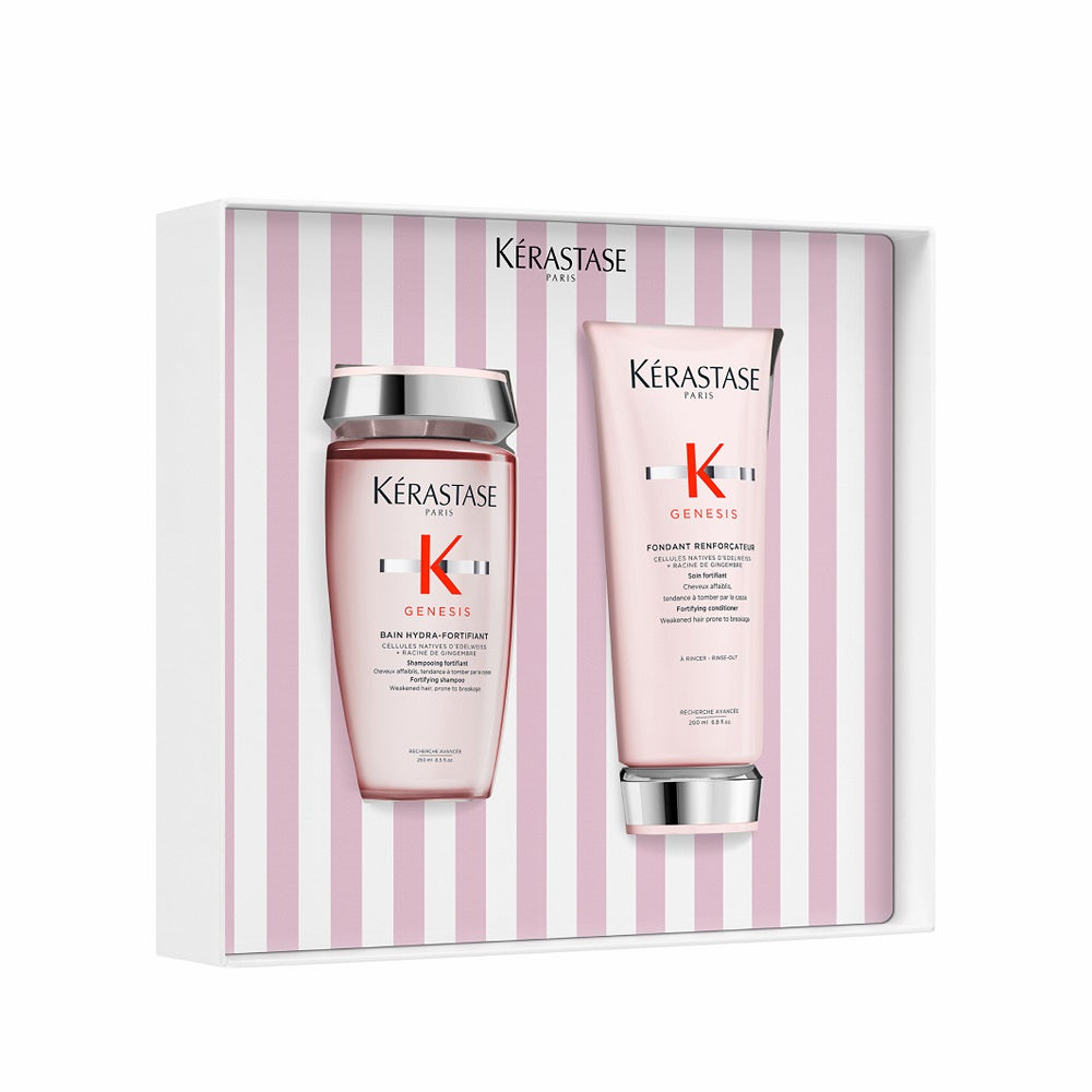 Kèrastase Genesis Fondant Spring Set - Bain Hydra-Fortifiant 250 ml - Fondant Renforcateur 200 ml