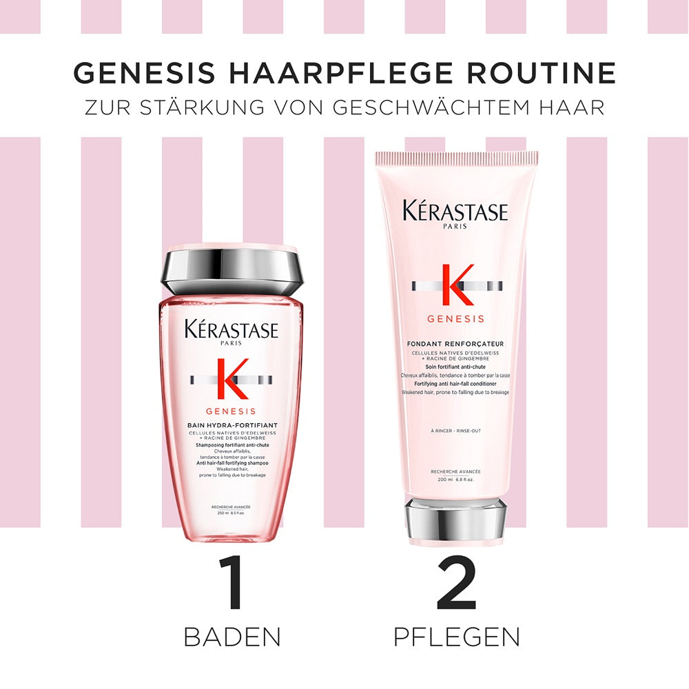 Kèrastase Genesis Fondant Spring Set - Bain Hydra-Fortifiant 250 ml - Fondant Renforcateur 200 ml