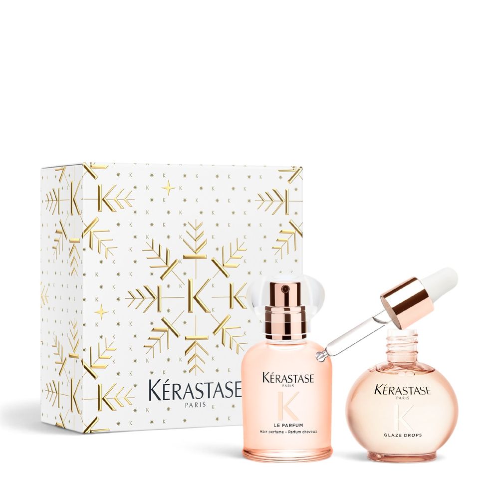 Kérastase Gloss Absolu Mist Duo Holiday Set – Glaze Drops 45 ml + Le Parfum 30 ml
