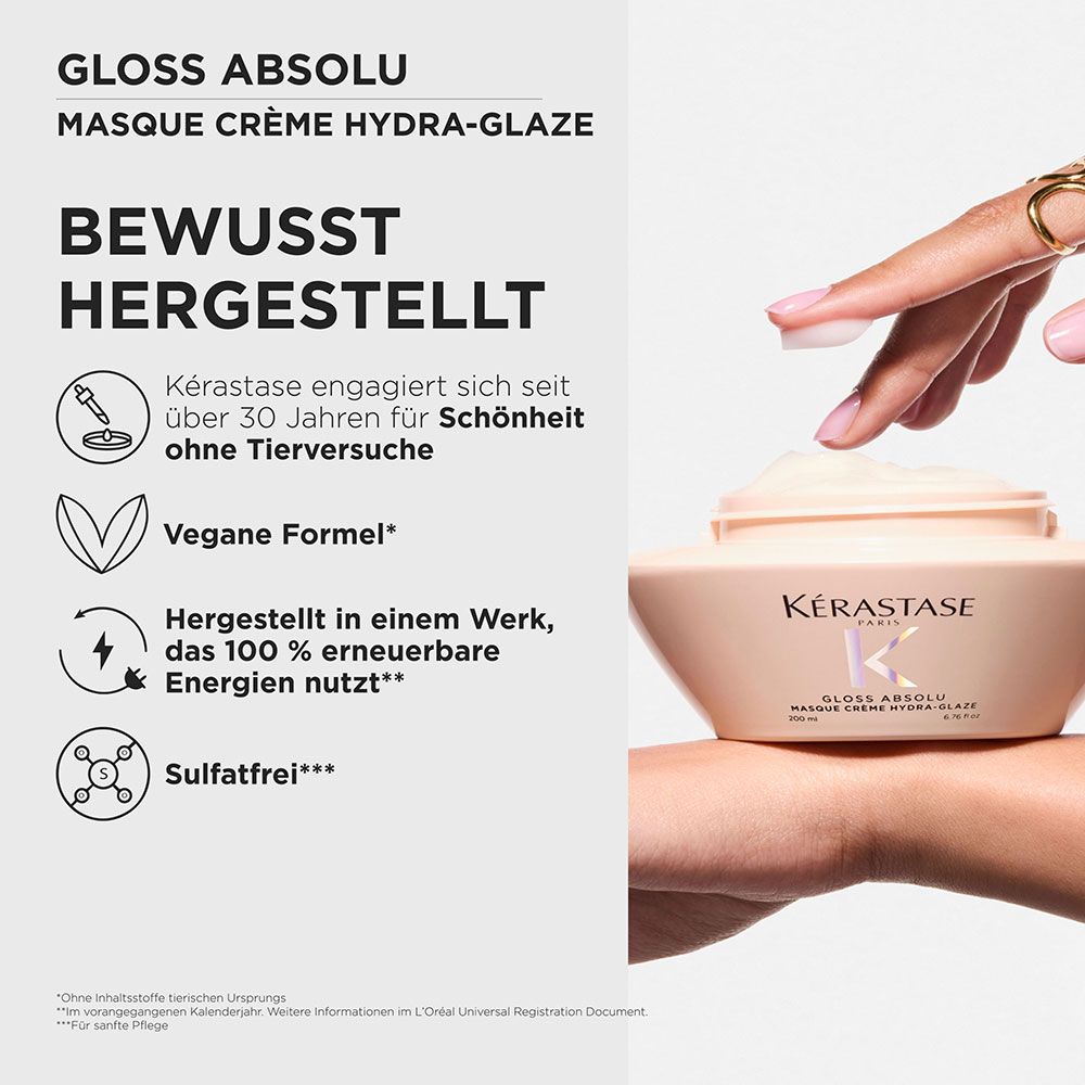 Kérastase Gloss Absolu Masque Crème Hydra Glaze 200 ml