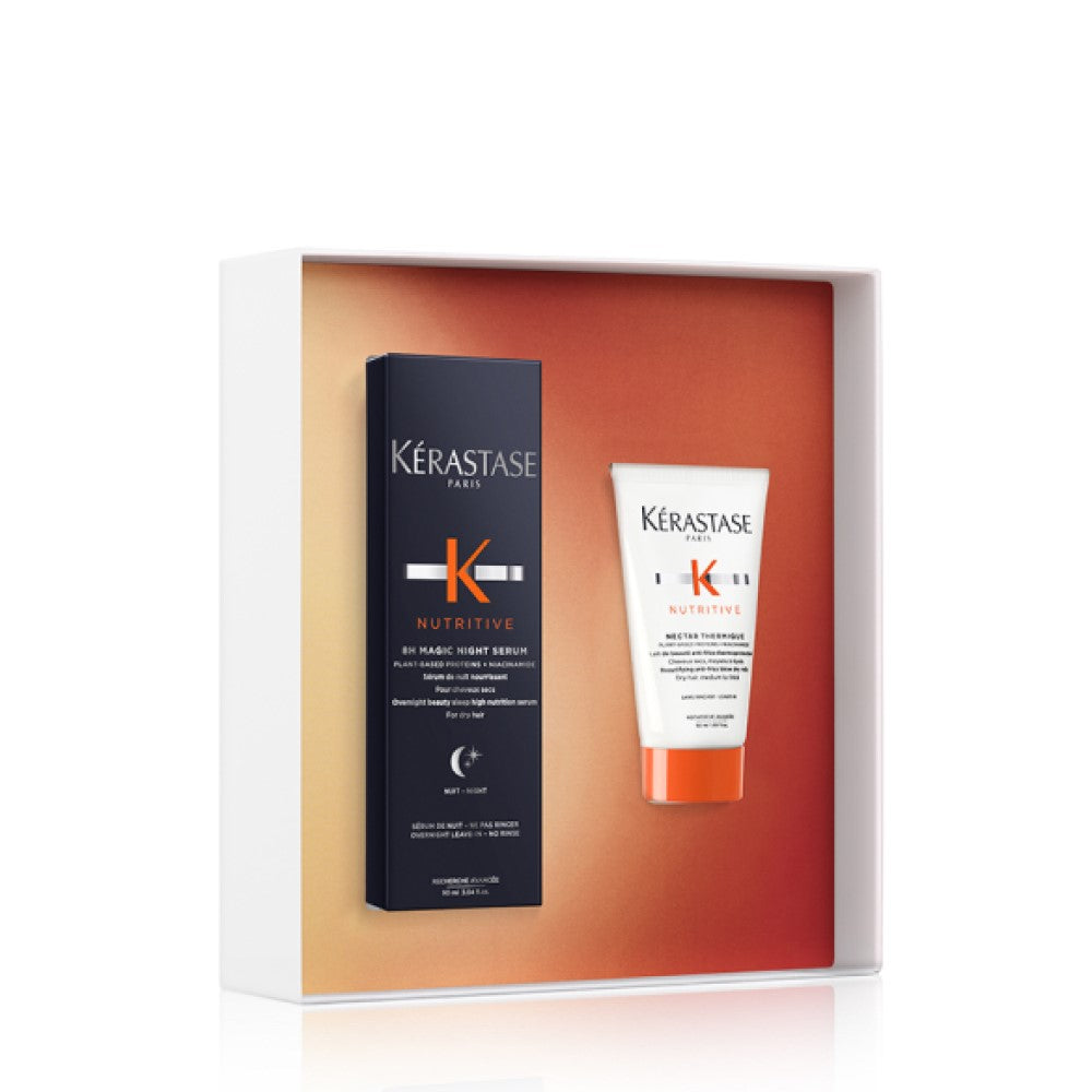 Kérastase Nutritive ICONICS Springs Set - Magic Night Serum 90 ml - Nectar Thermique 50 ml