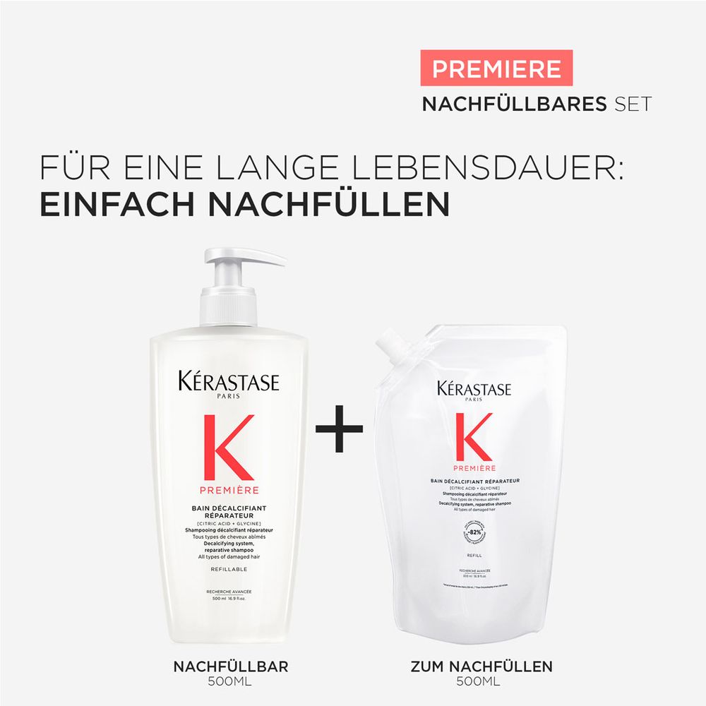 Kèrastase Première Bain Première Décalcifiant Refill Bundle - Shampoo 500 ml + 500 ml refill